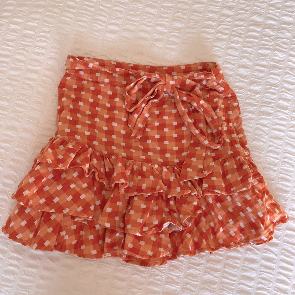 Tularosa ruffle skirt